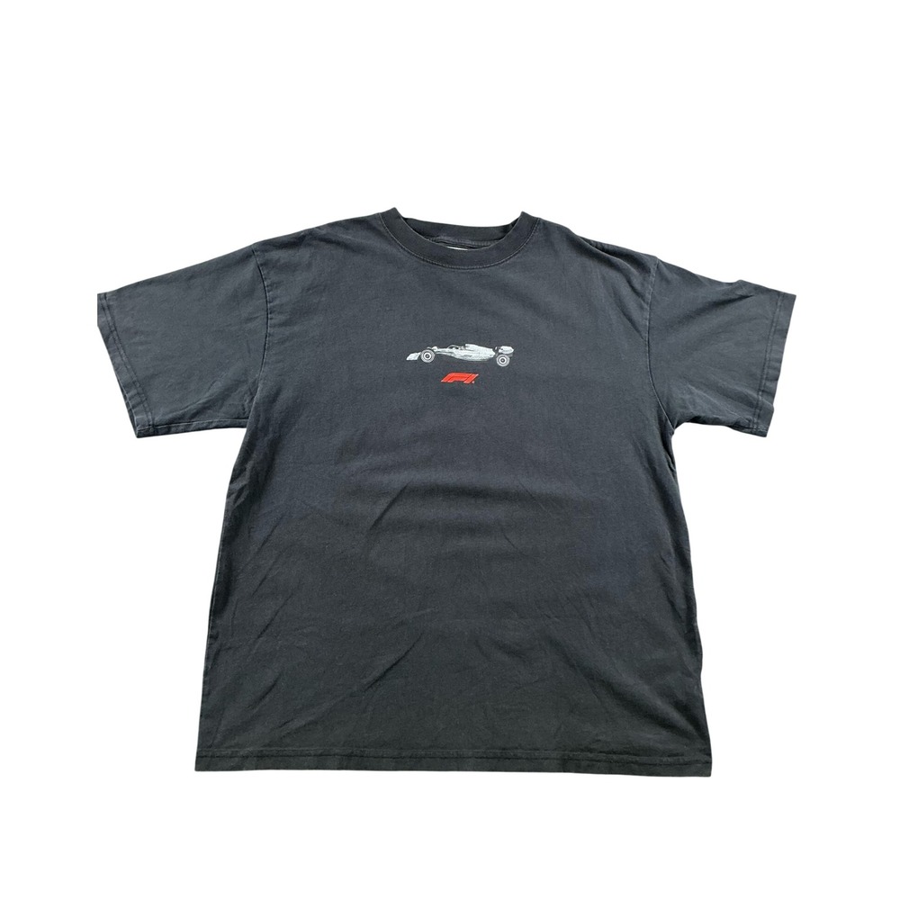 Official Formula 1 PacSun Mens Large T-Shirt Black Graphic Fast Is Not Enough